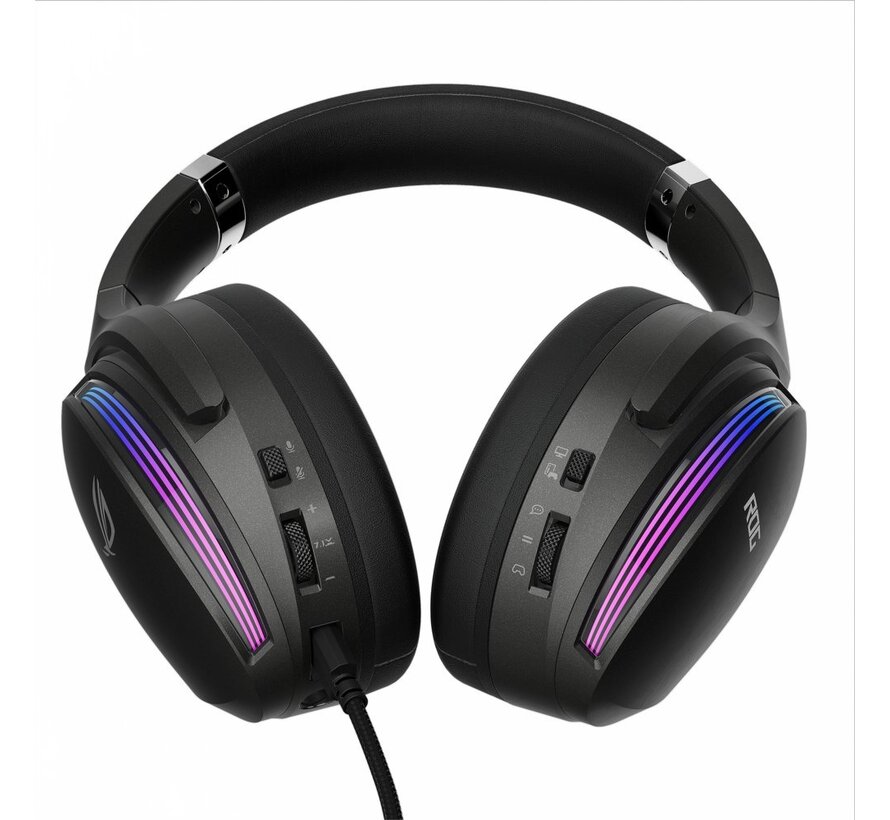 ASUS ROG Fusion II 500 | Bedrade Over-ear Gaming Headset USB-C | RGB | Zwart