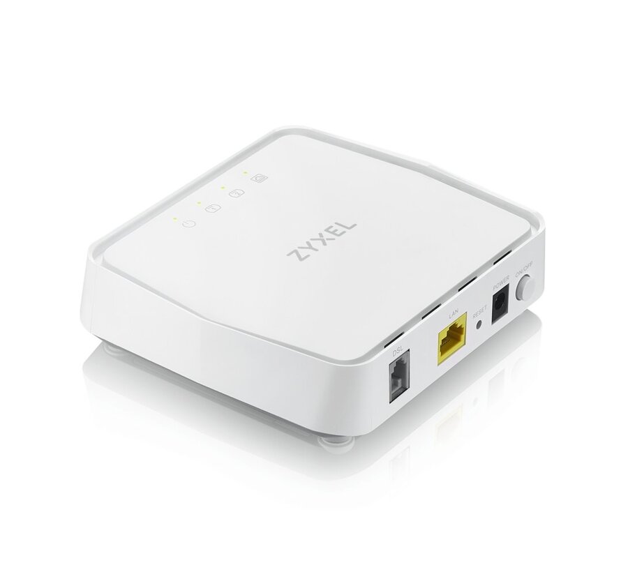 Zyxel VMG4005‑B50A | VDSL2 Bonding/Bridge Router | Up to 300 Mbps + IPv6, QoS, SPI Firewall | 1× Gigabit LAN