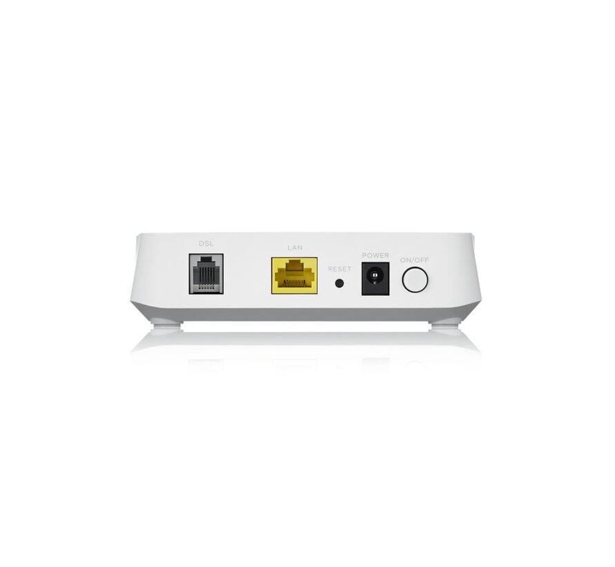 Zyxel VMG4005‑B50A | VDSL2 Bonding/Bridge Router | Up to 300 Mbps + IPv6, QoS, SPI Firewall | 1× Gigabit LAN