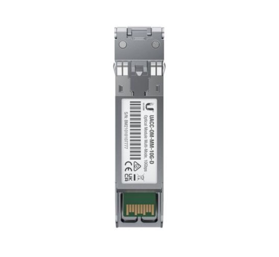 UACC-OM-MM-10G-D-2 | SFP+ Transceiver Module | 10 Gbps | Multimode | 850 nm | LC Duplex | 300 m
