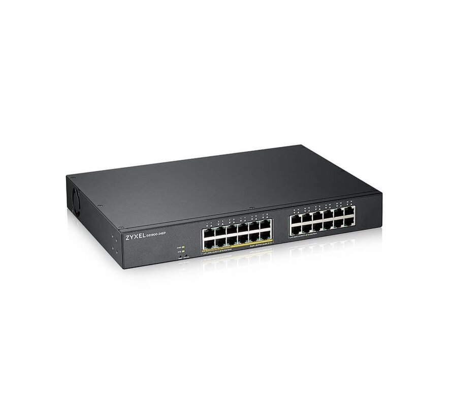 Zyxel GS1900-24EP | Managed L2 Switch | 24 Poorten | Gigabit Ethernet | PoE