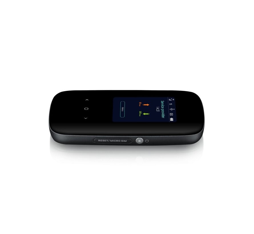 Zyxel LTE2566-M634 draadloze router Dual-band (2.4 GHz / 5 GHz) 4G Zwart
