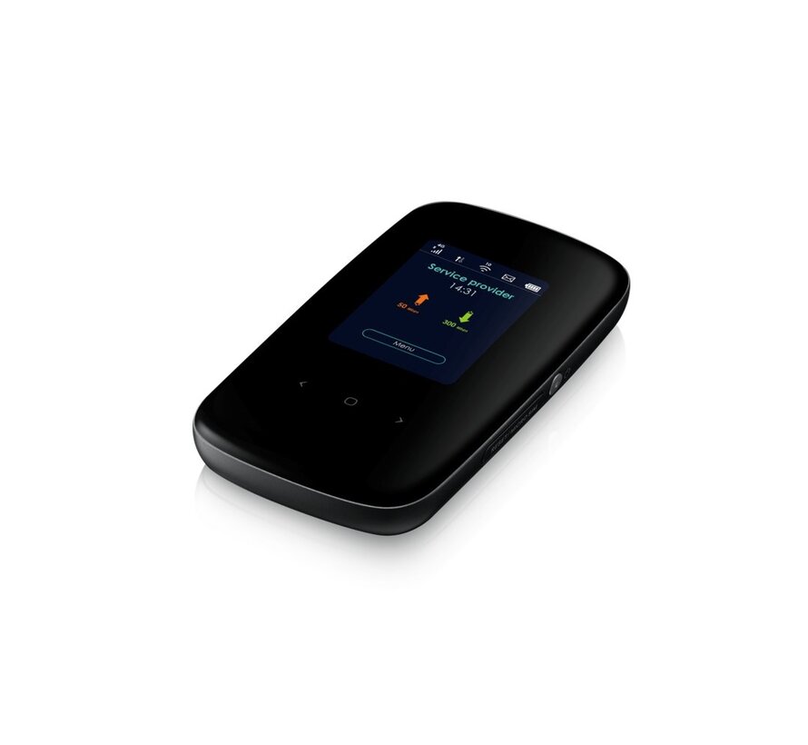 Zyxel LTE2566-M634 draadloze router Dual-band (2.4 GHz / 5 GHz) 4G Zwart