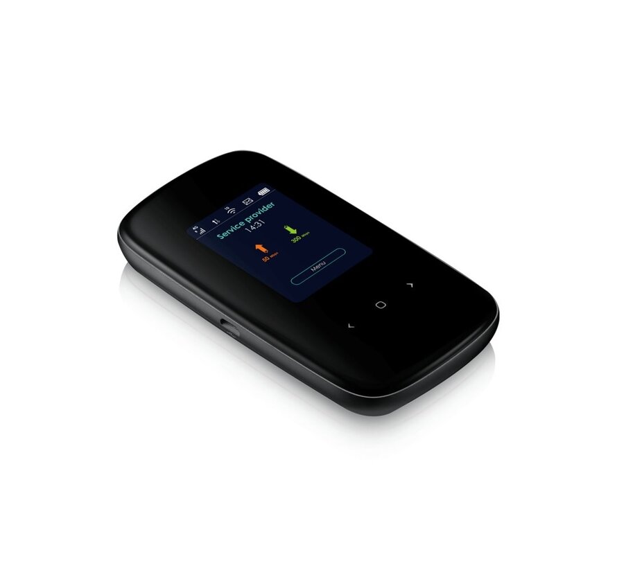 Zyxel LTE2566-M634 draadloze router Dual-band (2.4 GHz / 5 GHz) 4G Zwart