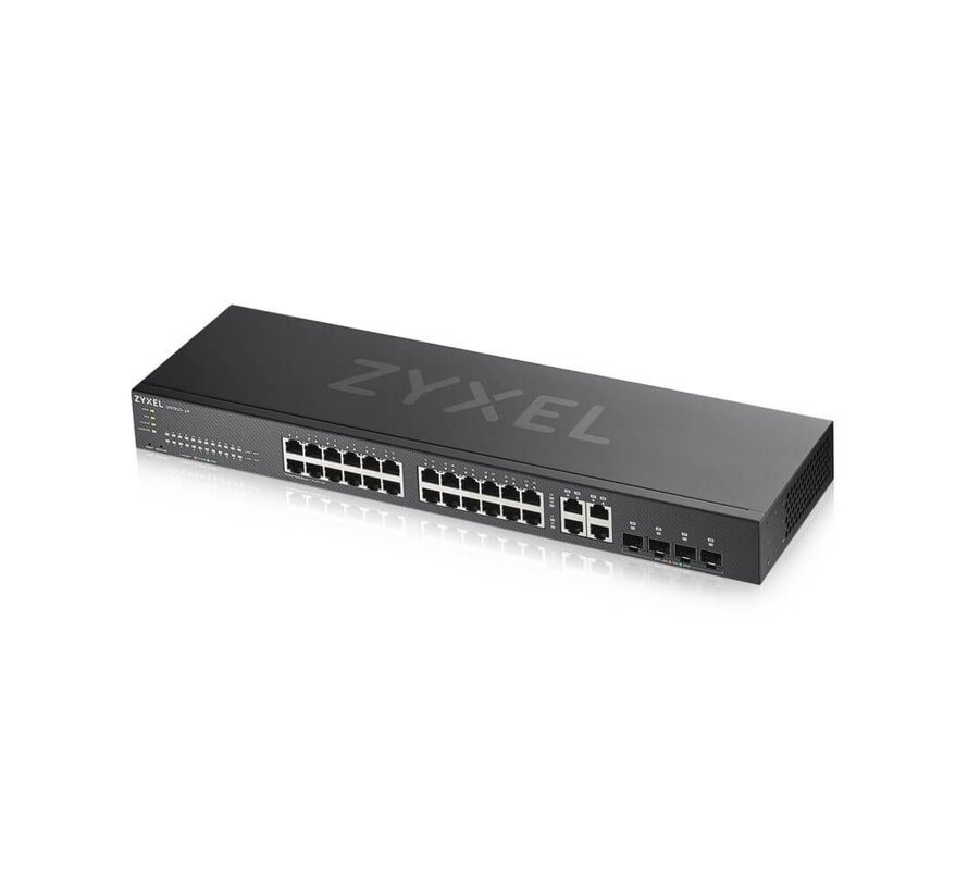 Zyxel GS1920-24V2 | Managed Switch | Gigabit Ethernet (10/100/1000) | 24 poorten