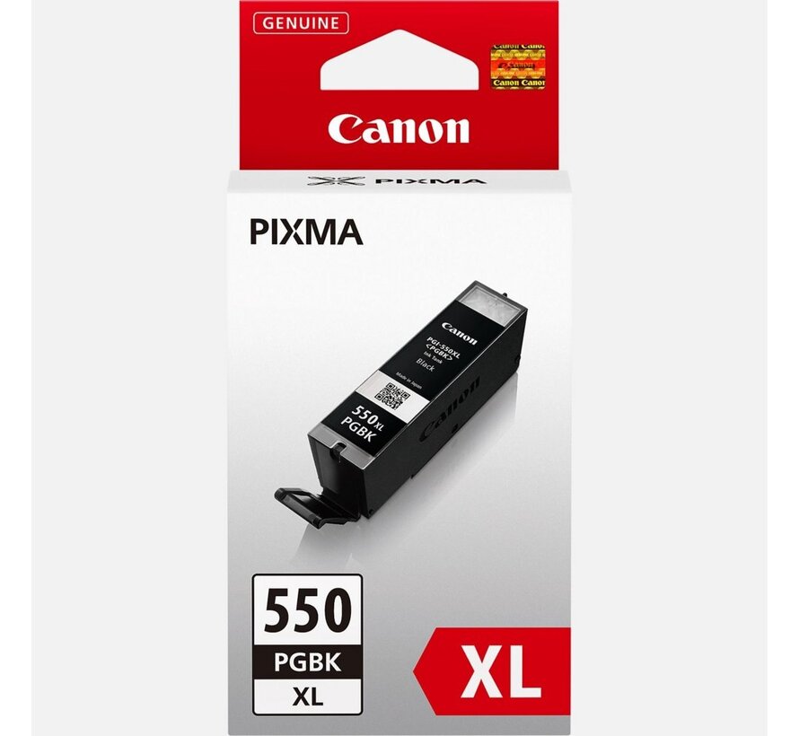 PGI-550XL PGBK | Originele High (XL) Rendement Zwarte Inktcartridge | 1 Stuk