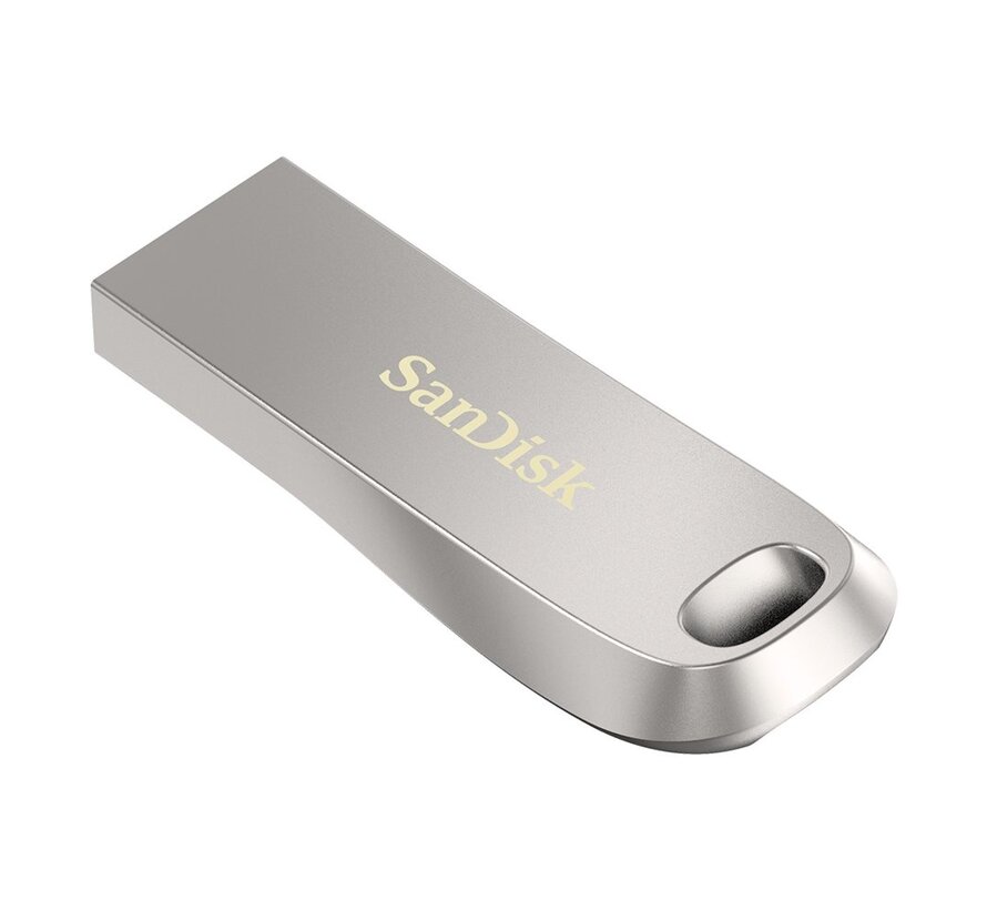 SanDisk Ultra Luxe | 128GB USB-A 3.2 Flash Drive | Zilver