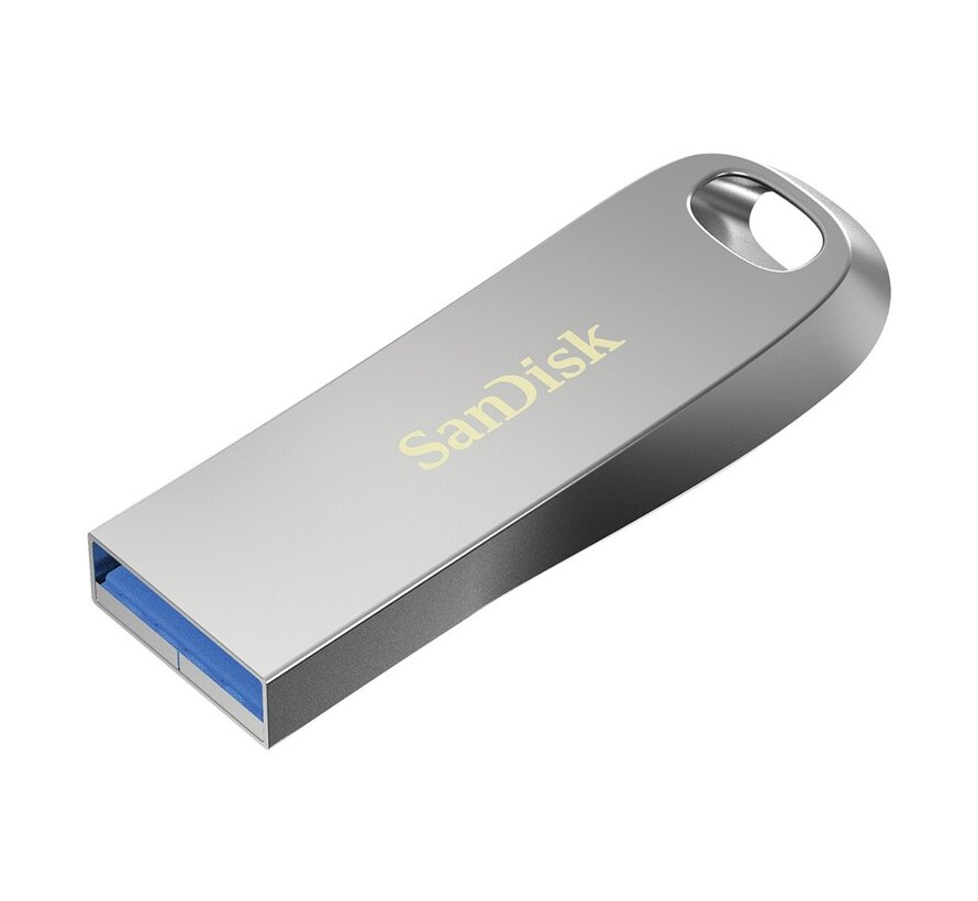 SanDisk Ultra Luxe | 128GB USB-A 3.2 Flash Drive | Zilver