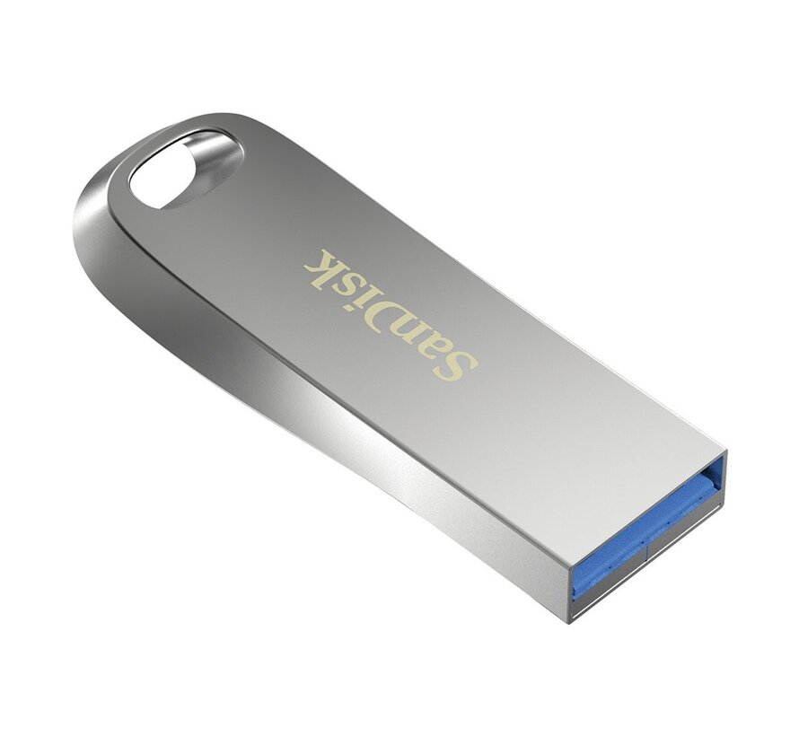 SanDisk Ultra Luxe | 128GB USB-A 3.2 Flash Drive | Zilver