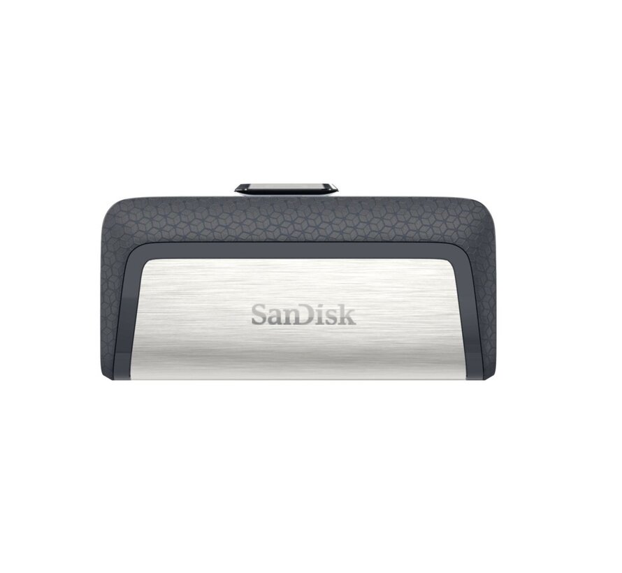SanDisk Ganda UltraType | 256GB USB-C 3.2 & USB-A 3.2 Flash Drive | Zilver