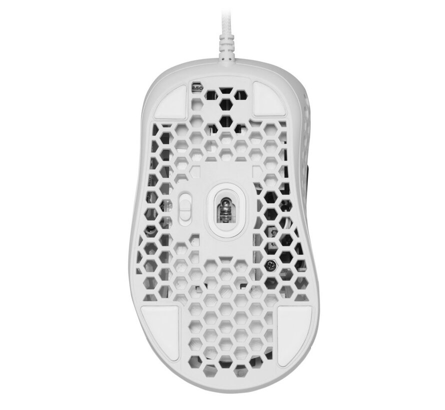 Light² 200 | Bekabelde Gaming Muis | Links- en Rechtshandig | USB-A | 16000 DPI | Wit