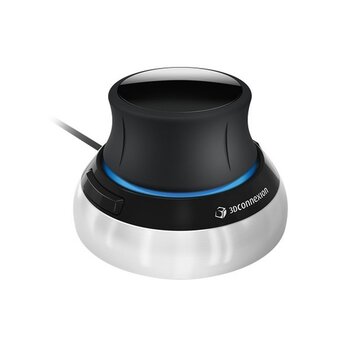 OEM 3Dconnexion SpaceMouse | Bedrade Muis | USB-A | 3D-Tracker | Zwart/Zilver