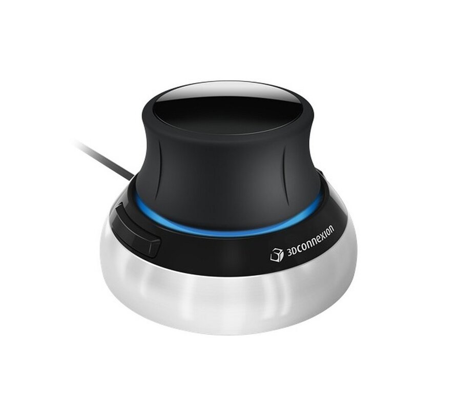 3Dconnexion SpaceMouse | Bedrade Muis | USB-A | 3D-Tracker | Zwart/Zilver