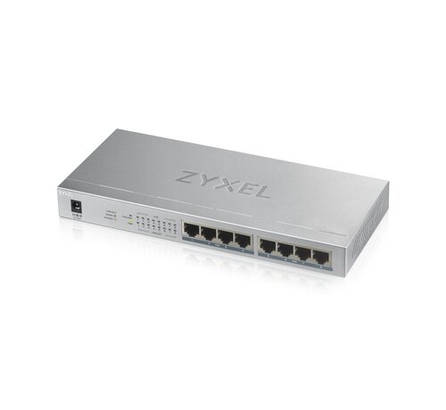 ZyXEL Zyxel GS1008HP | Unmanaged Switch | 8 Poorten | Gigabit Ethernet | PoE