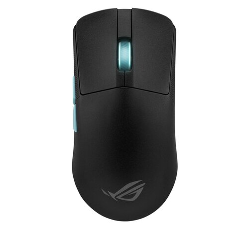 Asus ASUS ROG Harpe Ace Aim Lab Edition | Draadloze Muis | Links- en Rechtshandig | RF + Bluetooth + USB-A | 36000 DPI | Zwart