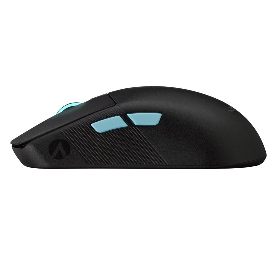ASUS ROG Harpe Ace Aim Lab Edition | Draadloze Muis | Links- en Rechtshandig | RF + Bluetooth + USB-A | 36000 DPI | Zwart