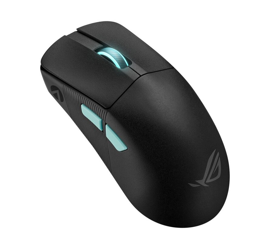 ASUS ROG Harpe Ace Aim Lab Edition | Draadloze Muis | Links- en Rechtshandig | RF + Bluetooth + USB-A | 36000 DPI | Zwart