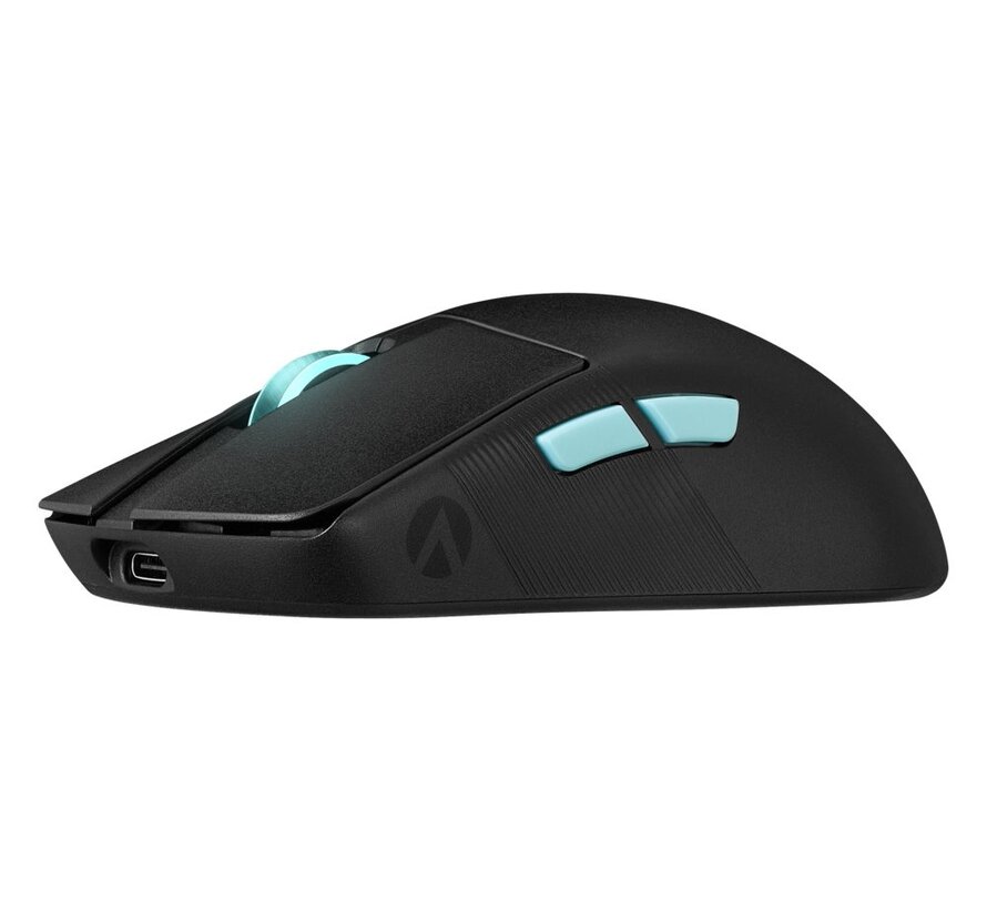 ASUS ROG Harpe Ace Aim Lab Edition | Draadloze Muis | Links- en Rechtshandig | RF + Bluetooth + USB-A | 36000 DPI | Zwart