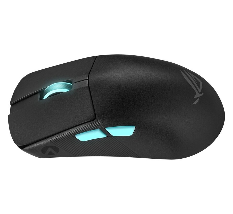 ASUS ROG Harpe Ace Aim Lab Edition | Draadloze Muis | Links- en Rechtshandig | RF + Bluetooth + USB-A | 36000 DPI | Zwart