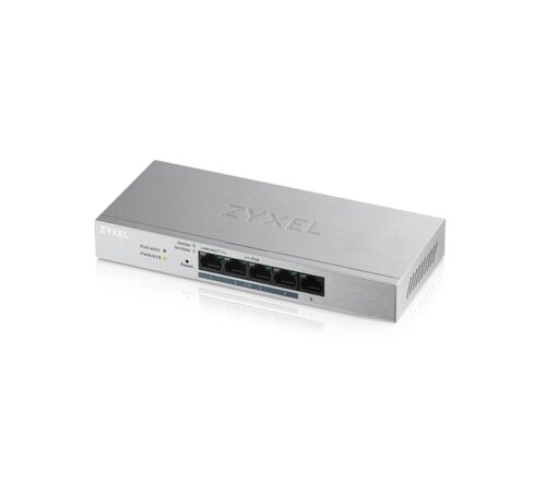 ZyXEL Zyxel GS1200-5HP v2 | Managed Switch | 5 Poorten | Gigabit Ethernet | PoE