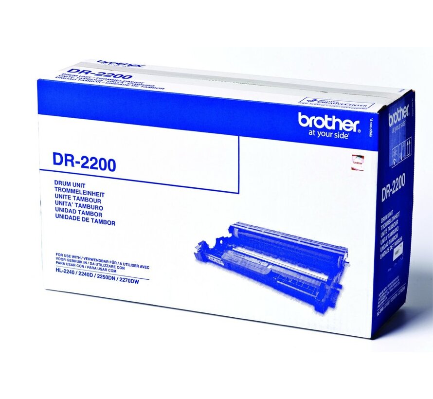 DR-2200 | Drum Unit | Origineel | Zwart-wit laserprinters | Tot 12.000 pagina’s