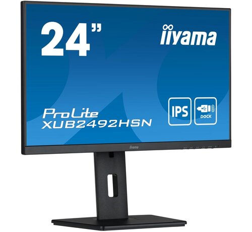 Iiyama iiyama ProLite XUB2492HSN-B5 LED display 61 cm (24") 1920 x 1080 Pixels Full HD Zwart