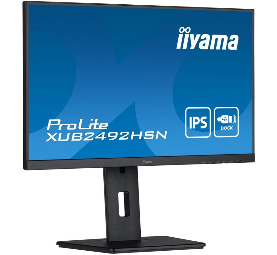 iiyama ProLite XUB2492HSN-B5 LED display 61 cm (24") 1920 x 1080 Pixels Full HD Zwart