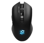 Sharkoon Skiller SGM3 | Draadloze Gaming Muis | RF-Draadloos | 6000 DPI | Zwart | RGB