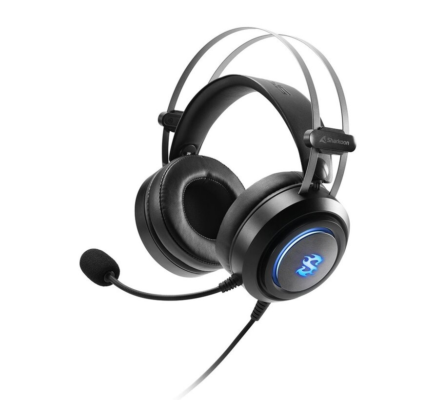 Skiller SGH30 | Bedrade Over-Ear Gaming Headset USB-A | Zwart