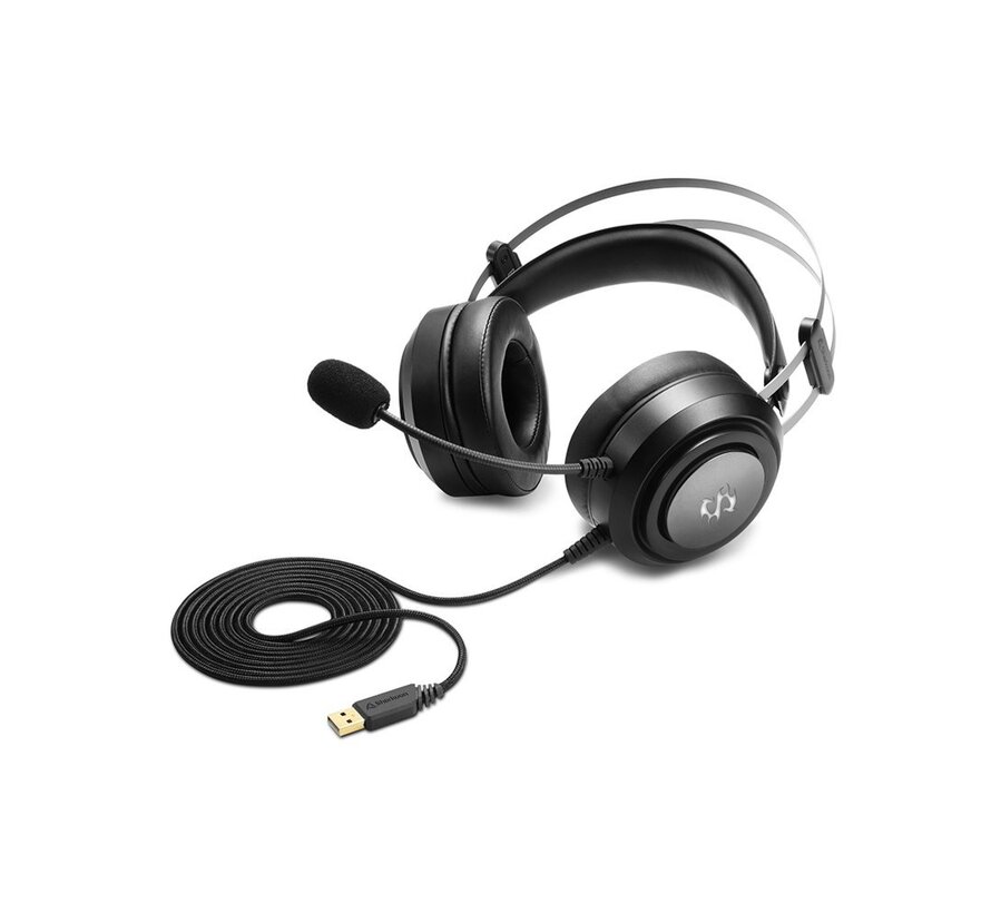 Skiller SGH30 | Bedrade Over-Ear Gaming Headset USB-A | Zwart