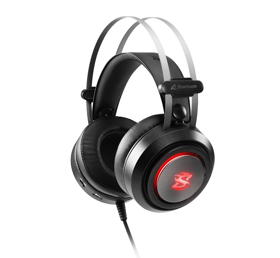 Skiller SGH30 | Bedrade Over-Ear Gaming Headset USB-A | Zwart