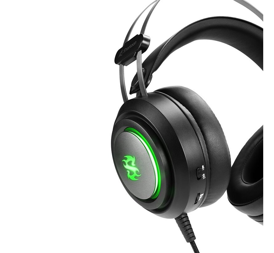 Skiller SGH30 | Bedrade Over-Ear Gaming Headset USB-A | Zwart