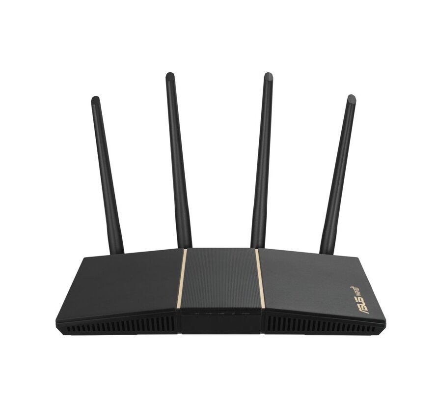 ASUS RT-AX57 draadloze router Gigabit Ethernet Dual-band (2.4 GHz / 5 GHz) Zwart