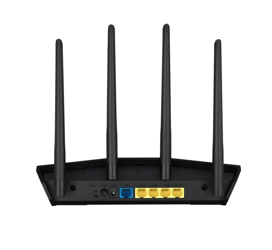 ASUS RT-AX57 draadloze router Gigabit Ethernet Dual-band (2.4 GHz / 5 GHz) Zwart