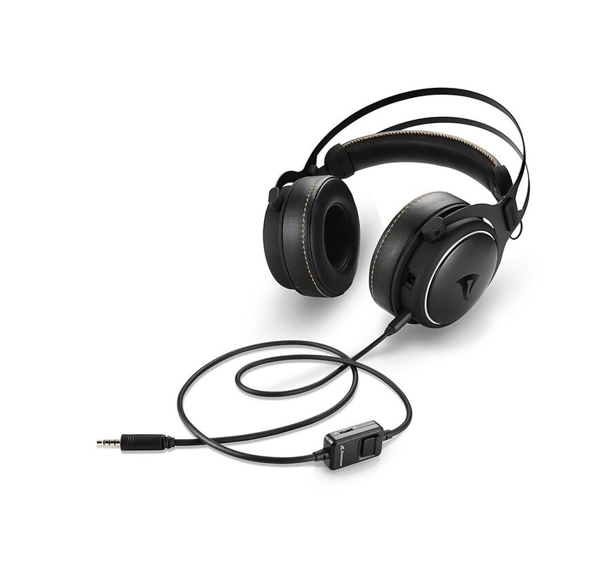 Skiller SGH50 | Over-Ear Gaming Headset 3,5mm Connector | Zwart