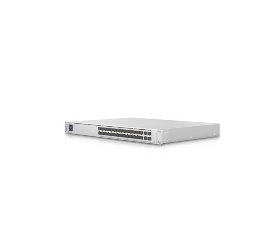 Networks UniFi Switch Pro Aggregation | Managed L3 Switch | 28 Poorten | 10G SFP+ | Grijs