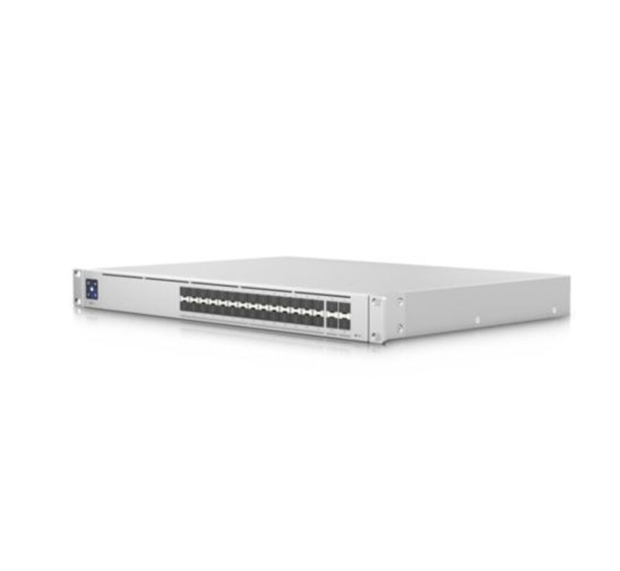 Networks UniFi Switch Pro Aggregation | Managed L3 Switch | 28 Poorten | 10G SFP+ | Grijs