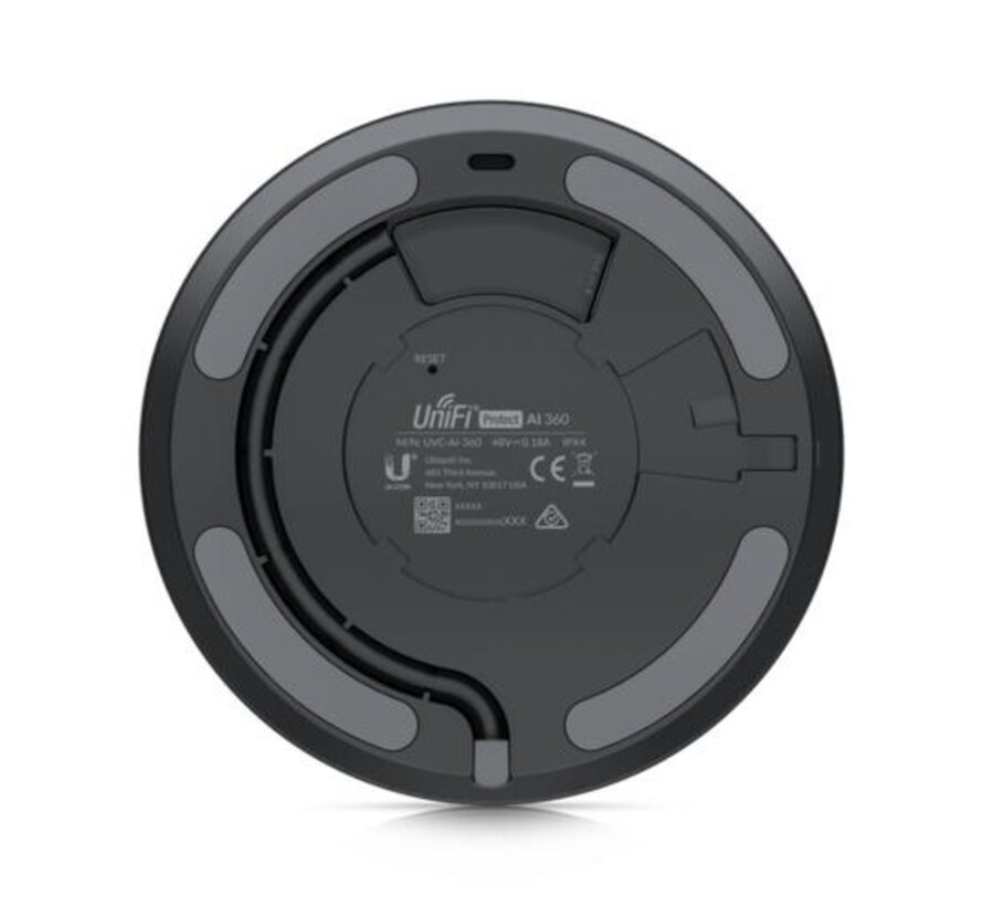 Networks AI 360 | Dome IP-Beveiligingscamera | Binnen & Buiten | Full-HD | Plafondmontage