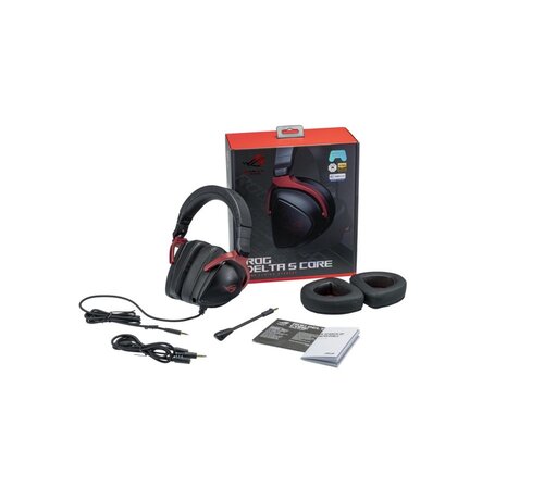 Asus ASUS ROG Delta S Core | Bedrade Over-ear Gaming Headset 3.5mm Connector | RGB | Zwart