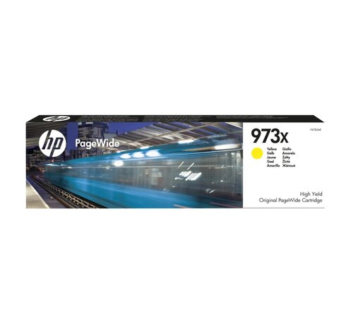 Hewlett Packard HP 973X | Originele High-Capacity Gele PageWide Cartridge