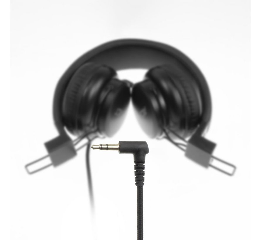 AC9300 hoofdtelefoon/headset Hoofdtelefoons Bedraad Hoofdband Muziek Zwart