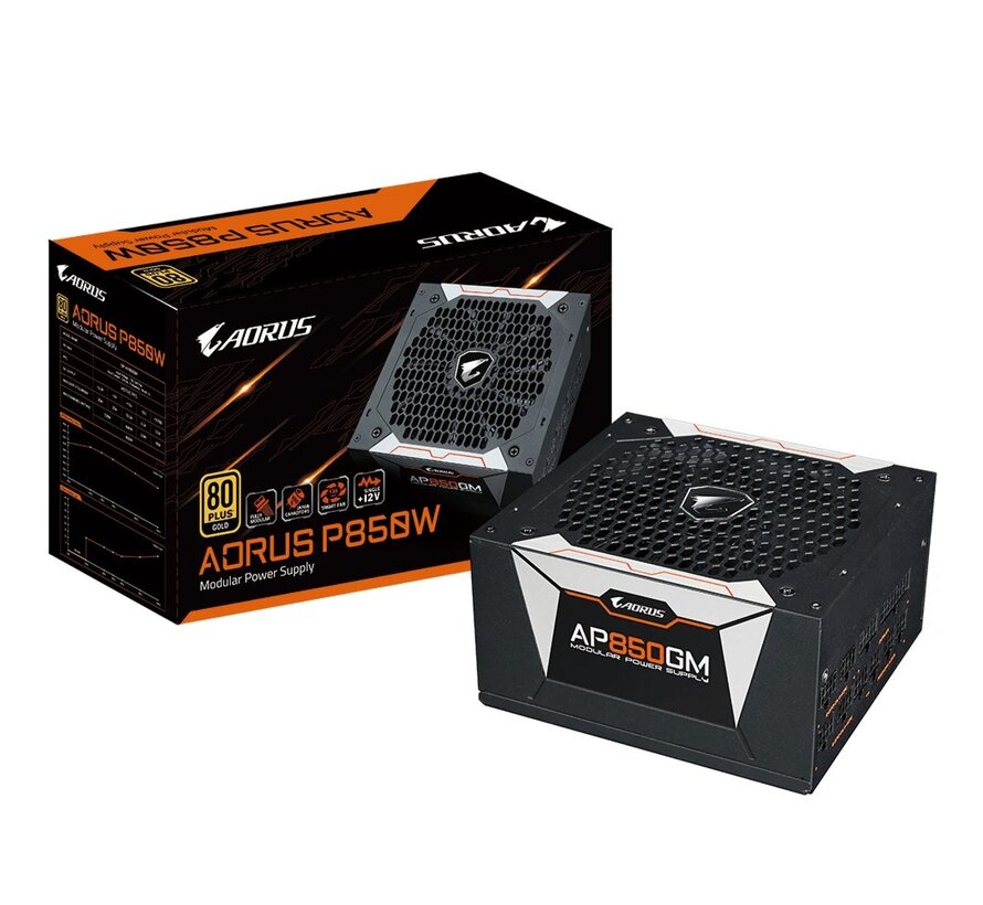 GP-AP850GM | 850 Watt Gold ATX PSU | Modulair | Power Supply | Voeding