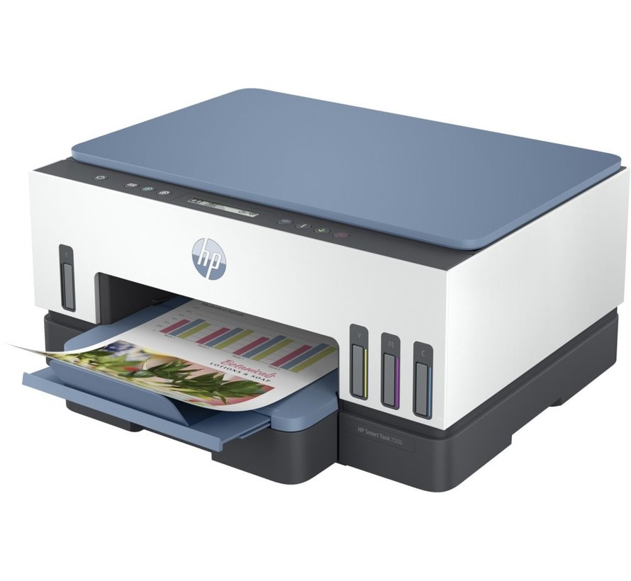 HP Smart Tank 7006 AiO Inkjetprinter | 4800 x 1200 DPI | Wifi | Kleur