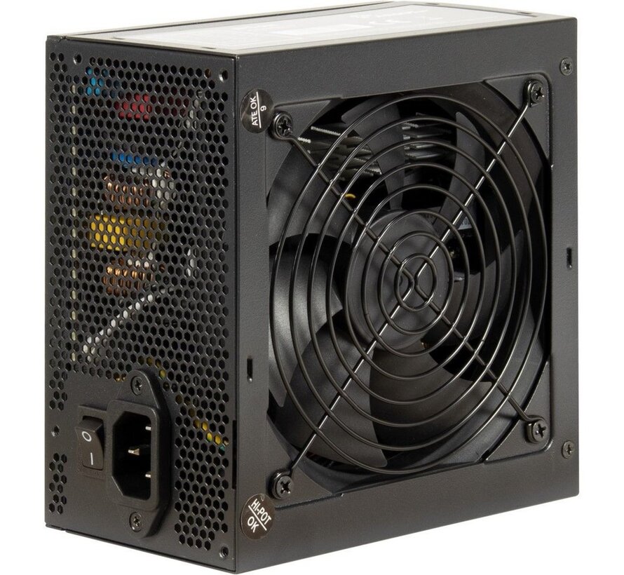 ArgusNT BPS-500 | 500 Watt Bronze ATX PSU | Power Supply | Voeding