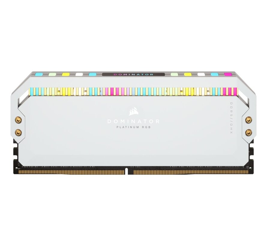 Dominator Platinum RGB Wit | 32GB 2x16GB DDR5 | 5600MHz | DIMM | CL40 | Geheugenmodule | RAM