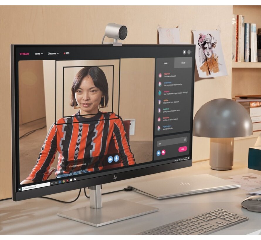 HP 950 UHD | 4K 30FPS USB Webcam met Microfoon