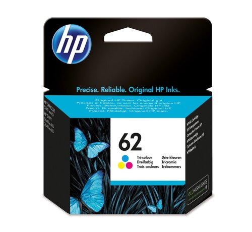 Hewlett Packard HP 62 | Originele Drie-Kleuren Inktcartridge