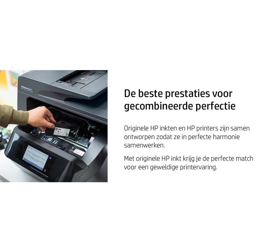 HP 302XL originele high-capacity drie-kleuren inktcartridge