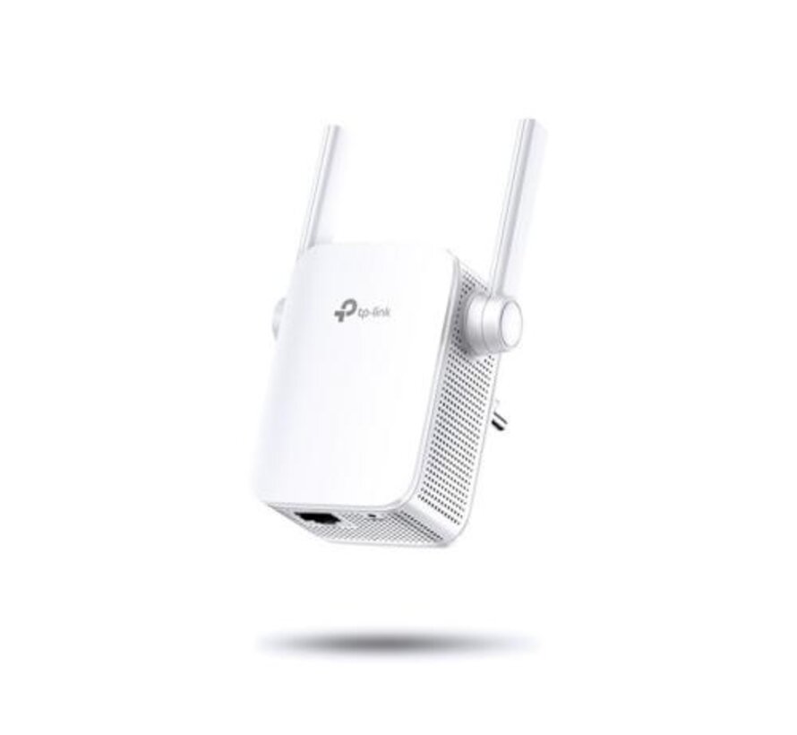 TL-WA855RE | Wi-Fi 4 Range Extender | Single-band 2,4 GHz | 300 Mbps | 10/100 Mbps Ethernet | Wit