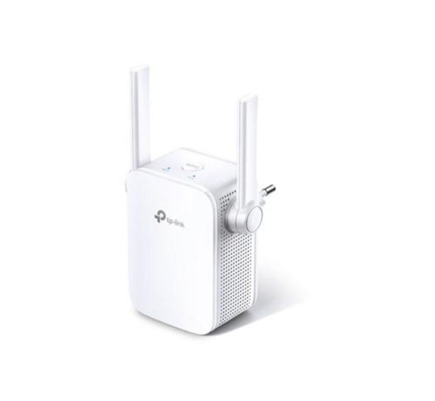 TL-WA855RE | Wi-Fi 4 Range Extender | Single-band 2,4 GHz | 300 Mbps | 10/100 Mbps Ethernet | Wit